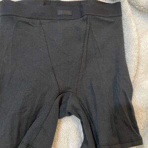 Skims cotton rib boxers small NWT